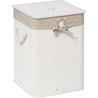 Orsina Kankyo White Square Laundry Hamper