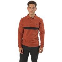 Toplook London Men's Cotton Long Sleeved Stripe Polo Shirt