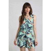 Mare Viscose Printed Playsuit