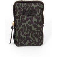 Etre Women's Ivy Crossbody Phone Bag - Khaki Leopard Print