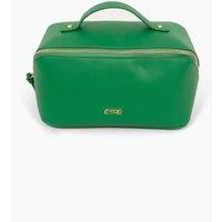 Etre Women's Green Vanity Case Faux Leather Makeup Bags