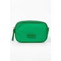 Etre Women's Ripley Crossbody Camera Bag - Green, Nylon/ PU in Green