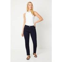 Dorothy Perkins Women's Comfort Stretch Slim Jeans in Indigo | Size: 14