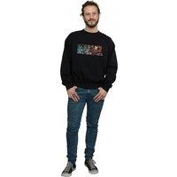 Marvel Comics Men's Infill Logo Sweatshirt in Black | Size: XL