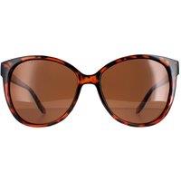 montana Women's Round Unisex Black Smoke Polarized MP20 in Brown