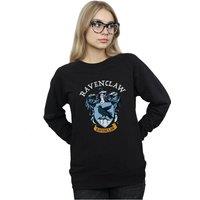 Harry Potter Women's Ravenclaw Cotton Sweatshirt in Black | Size: Small