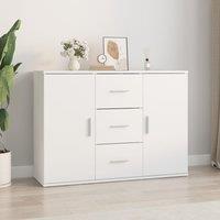 Berkfield Home Sideboard White 91x29.5x65 cm Engineered Wood