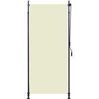Berkfield Home Outdoor Roller Blind 100x270 cm Cream