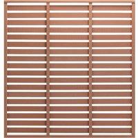 Berkfield Home Fence Panel WPC 180x180 cm Brown
