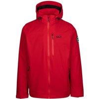 Trespass Men's Montgomery DLX Waterproof Jacket in Red | Size: XL