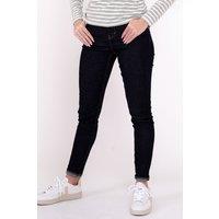 Skinny Mid-Rise Denim Jeans