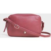 Assots London Women's 'AVON' Soft Nappa Full Grain Real Leather Crossbody Bag in Pink