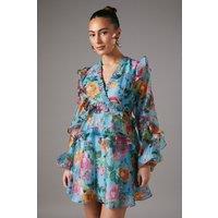 Coast Women's Floral Print Mini Dress | Size: 10