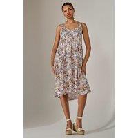 Jolie Moi Women's A-Line Pocket Smock Dress | Size: 18