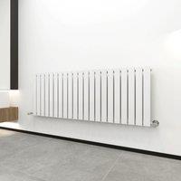 MCC Direct Designer Flat Panel Single Radiator 600x1428mm White | Size: 600x1428