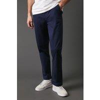 Maine Men's Royal Blue Premium Chino Trousers | Size: 36R