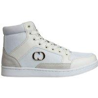 Criminal Damage Men's Craft High Top Lace-Up White Synthetic Trainers | Size: 6