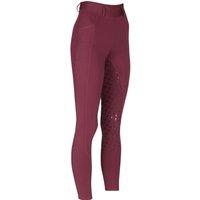 Aubrion Women's Albany Horse Riding Tights in True Black | Size: XS