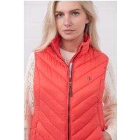 Lighthouse Clothing Women's Laurel Gilet in Coral | Size: 18