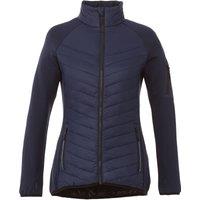 Elevate Women's Banff Hybrid Insulated Jacket in Navy | Size: Small