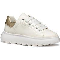 Geox Girl's J PUFFYPOP SNEAKERS in White | Size: Infant 13
