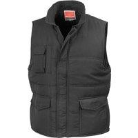 Result Men's Promo Body Warmer in Black | Size: 2XL