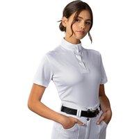 Aubrion Women's Short-Sleeved Stock Shirt in White | Size: 2XL