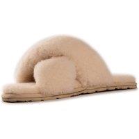Aus Wooli Australia Women's Sheepskin Wool Brighton Slippers in Tan | Size: 3