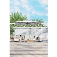 3m x 3m Square Rotating Outdoor Cantilever Parasol