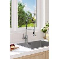 Stainless Steel Kitchen Faucet with Pull Down Sprayer