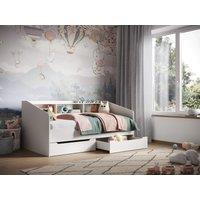Flair Leni Day Bed in White | Size: Single