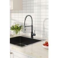 Swivel Single Handle Pulldown Kitchen Faucet
