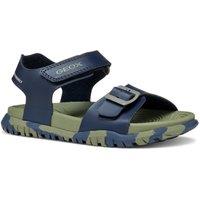 Geox Boy's J FUSBETTO SANDALS in Navy | Size: Infant 11.5