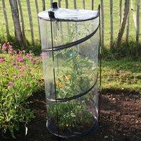 Primrose Pop Up Tomato Cloche with External Supports in Clear