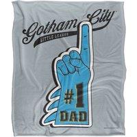 Batman Blanket, 152x127 cm No.1 Dad Glove Silky Touch Super Soft Throw Blanket in White
