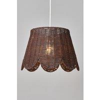 BHS Lighting Kuta Easy Fit Light Shade in Dark Brown