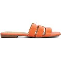 Dune London Women's 'Layyla' Leather Sandals in Orange | Size: 3