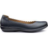 Hotter Women's 'Eider' Ballerina Pumps in Navy | Size: 4