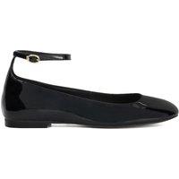 Dune London Women's 'Hoop' Ballet Pumps in Black | Size: 3