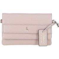 Ashwood Leather Women's 'Brinea' Real Leather Crossbody Bag in Beige