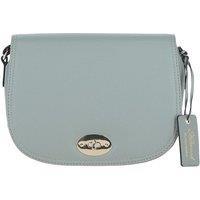 'Stellia' Real Leather Crossbody Bag with Twist Lock