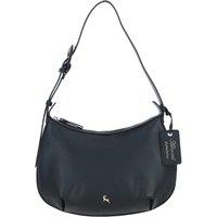 Ashwood Leather Women's 'Nevina' Real Leather Shoulder Bag in Black