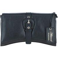 Ashwood Leather Women's 'Bellora' Real Leather Crossbody Bag in Black