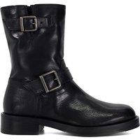 Dune London Women's 'Pixen' Leather Ankle Boots in Black | Size: 3