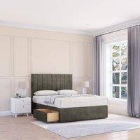 Kansas Dumfries Bed Set With No Drawers Mattress & 26" Headboard