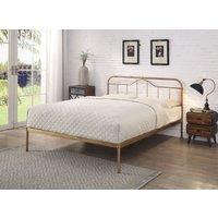 Flintshire Furniture Ltd Oakenholt Metal Bed Frame in Bronze | Size: King