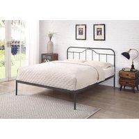 Flintshire Furniture Ltd Oakenholt Metal Bed Frame in Black | Size: King