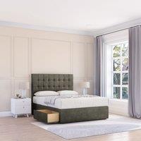 Alabama Dumfries Bed Set With No Drawers Mattress & 26" Headboard