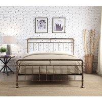 Flintshire Furniture Ltd Cilcain Metal Bed Frame in Bronze | Size: King