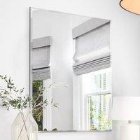 Agenzia 14 Single Bevelled Venetian Wall Mirror 90 x 60cm in Silver | Size: 90 x 60 cm